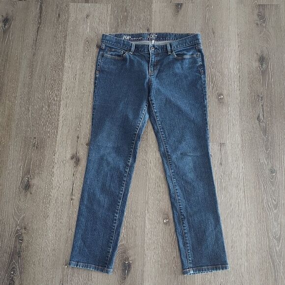 Loft Modern Slim Medium Rise Jeans Size 10P - Picture 1 of 8